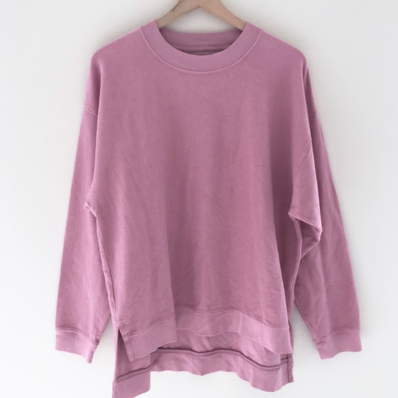 American Eagle Outfitters Sweaters - NWOT AE Jegging Waffle Knit Oversized Crew Sweater